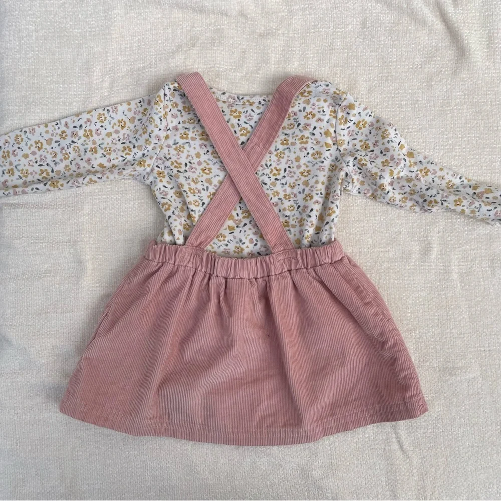 Toddler girl dress set Carter’s Wonder Nation 9m 12m